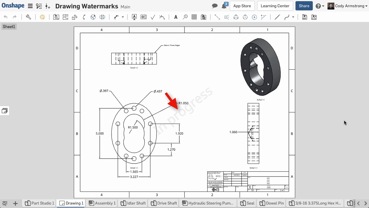 How To Draw Watermark