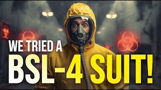 What It’s Like to Wear a BSL-4 Biocontainment Suit | Extreme Virus Safety #virus #safety #vgrups