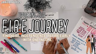 F.I.R.E Journey Update January  2025 | Financial Independence | financial freedom