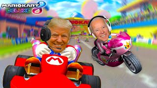 US Presidents Play Mario Kart 8