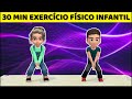 EXERCÍCIO DE CORPO INTEIRO DE 30 MINUTOS PARA CRIANÇAS: Prepare-se para queimar calorias!