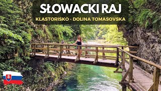 Słowacki Raj - Klastorisko od Przełom Hornadu, przez Dolinę Tomasovską 4K #tom #and #mountains