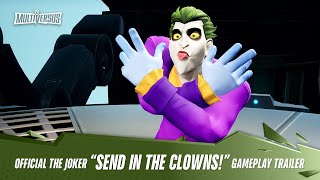 MultiVersus –  The Joker “Send in the Clowns!” Gameplay Trailer