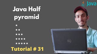 Java Half Pyramid Pattern | Mehboob Codes