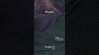 Amazing Hawaii Island Volcanoes National Park Kīlauea and Mauna Loa Google Earth 3D Tour #volcano