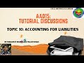 AA015: TUTORIAL TOPIC 10