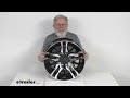 etrailer review of lionshead trailer tires and wheels aluminum wheel only lh88vr