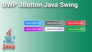 UWP JButton Using Java Swing