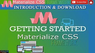 materialized css || material design || materialized css tutorial