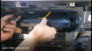 Cabin Filter replacement. How to on a Holden Captiva 7 2.4L Petrol 2015 model.