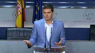 Rivera, convencido de que Rajoy no pondrá condiciones al PSOE si se abstiene