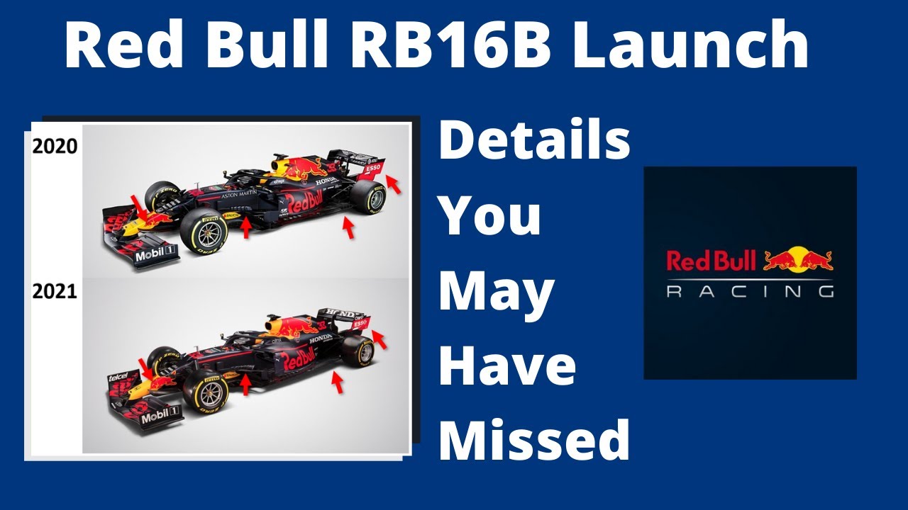 Red Bull RB16B Launch: First Thoughts And 2020 Comparison - YouTube