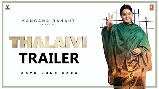 Thalaivi Official Trailer | Kangana Ranaut | Thalaivi Official Teaser, Thalaivi Kangana Ranaut  Look