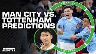 Manchester City vs. Tottenham PREDICTIONS 🔮 | ESPN FC
