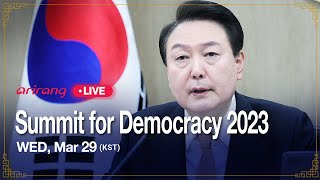 [News Special] Summit for Democracy 2023