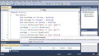 Visual Basic Tutorial 11 Getting User Input YouTube