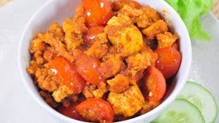 น้ำพริกอ่องเจ (อาหารเจ) Thai Northern Style Chili Paste l FoodTravel