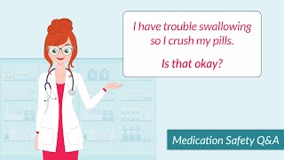 Is It OK to Crush Pills?
