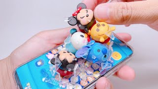 【100均工作】ツムツムが欲しすぎてひっぱり出してみた【ディズニーツムツム】〜How to make Disney TsumTsum made from clay〜