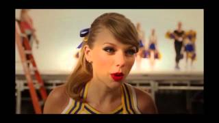 Taylor Swift - Shake It Off Outtakes Video #1 - The Cheerleaders (Behind The Scenes Video)