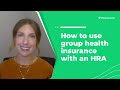 How to use group health insurance with an HRA