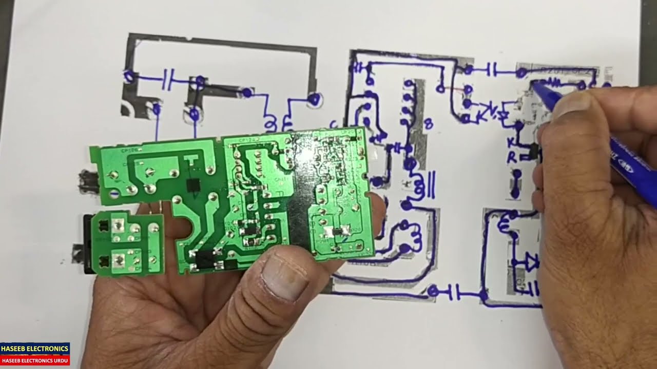 657 How To Draw Circuit Diagram From Pcb Pcb Layout Youtube