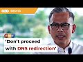 Fahmi orders MCMC not to proceed with DNS redirection