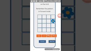Spatial memory test#1