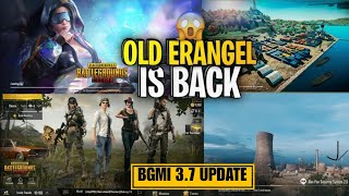 Finally 😍 Bgmi 3.7 Update Leaks | Old Erangel Is Back | Old Pubg Return In 3.7 Update