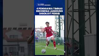 4 Penggawa Timnas Indonesia Telah Pulang ke Persib, Luis Milla Genjot dengan Menu Latihan