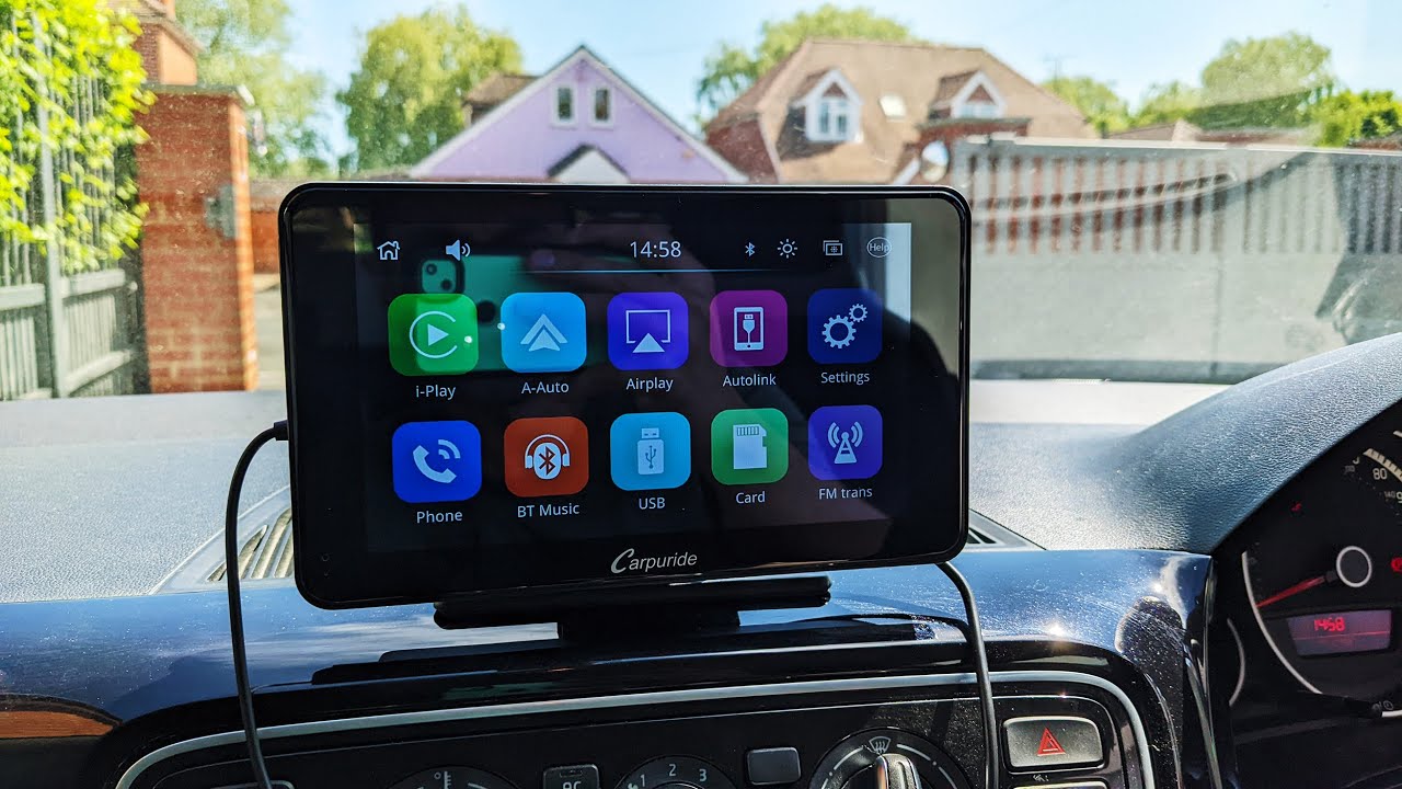 The Portable Apple CarPlay & Android Auto Screen For ANY CAR! (Discount ...