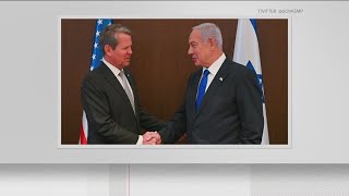 Georgia governor Kemp on economic trip to Israel