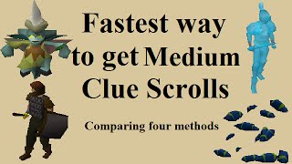 Fastest Way To Get A Medium Clue Scroll Comparing Four Methods