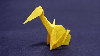 【恐竜折り紙】ケツァルコアトルス1.1 Origami Quetzalcoatlus 1.1