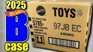 2025 B-Case: OPENING the BEST Hot Wheels Case so far!!