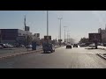 roads to downtown jahra kuwait *winter time