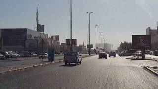 Roads to downtown Jahra, Kuwait *Winter Time