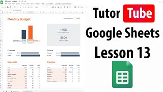 Google Sheets Tutorial - Lesson 13 - Text Alignment