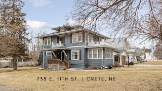 738 E. 11th St. Crete, NE | Listed by Jay Svoboda