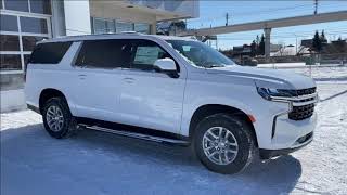 White 2024 Chevrolet Suburban LS Review Calgary AB - Wolfe Calgary | NS184508