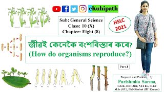 How do organisms reproduce? | জীৱই কেনেকৈ বংশবিস্তাৰ কৰে? | Class X | SEBA | HSLC-2021 | Gen Science