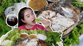 กินเมี่ยงปลาเผา น้ำจิ้มเด็ดๆ คำใหญ่ๆ  | สาพาแซ่บ​ EP.6