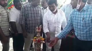 Kodumur YSRCP MLA Jaradoddi Sudhakar in house pattas distribution program