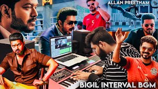 Bigil - Interval Block BGM | Allan Preetham | Thalapathy Vijay, Nayanthara | A.R Rahman | Atlee