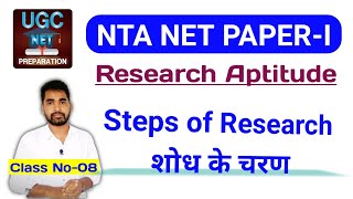 Steps of Research || UGC NET 2021 Exam||