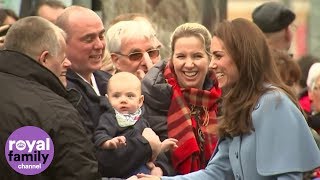 Duke and Duchess of Cambridge raise smiles in Ballymena