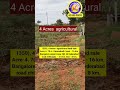 4 Acres  agricultural land sale Acre-4. 70 cr  Devanahalli  town - 16 km, Bangalore airport near