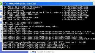 installing pear on localserver appserv 2.5.10