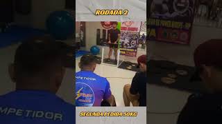 estréia nos campeonatos de potências, modalidade Power bíceps. Campeonato Brasileiro