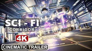 STYLIZED - Sci-Fi Corridor | Unity | Cinematic Trailer 4K | 60FPS